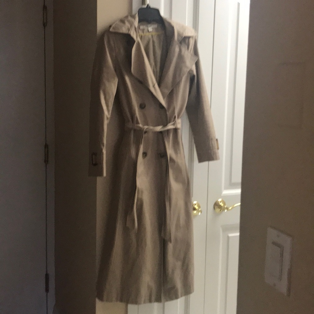 Long Tan Trench Coat